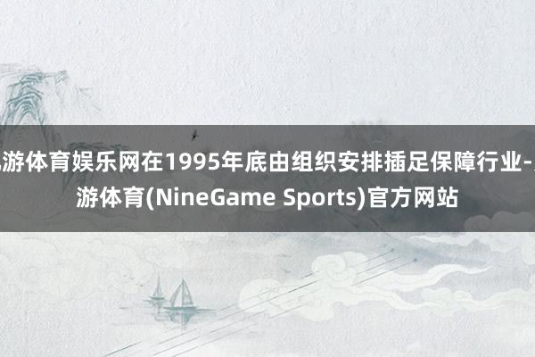 九游体育娱乐网在1995年底由组织安排插足保障行业-九游体育(NineGame Sports)官方网站