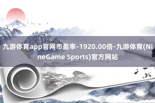 九游体育app官网市盈率-1920.00倍-九游体育(NineGame Sports)官方网站