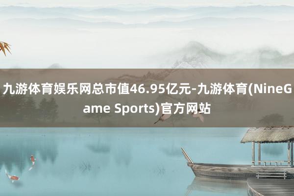 九游体育娱乐网总市值46.95亿元-九游体育(NineGame Sports)官方网站